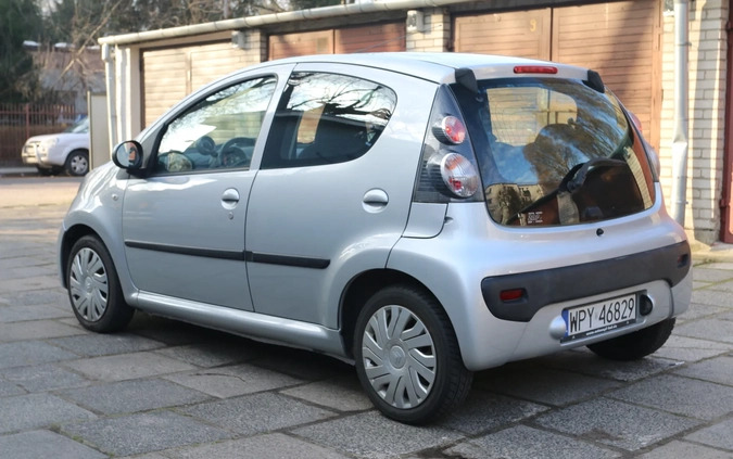 Citroen C1 cena 9300 przebieg: 125000, rok produkcji 2006 z Warszawa małe 79